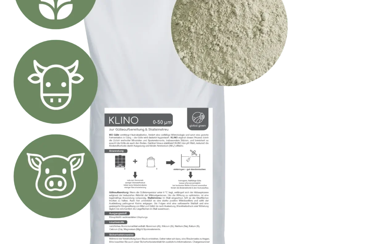 Klino Fütterung von Global Green – warum die Feinheit entscheidend ist